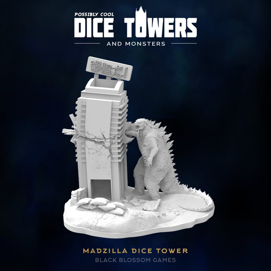 Possibly Cool Dice Towers - Madzilla - DnD Pathfinder Tabletop RPG