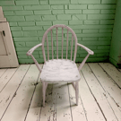 Shabby Chic Pink Chair