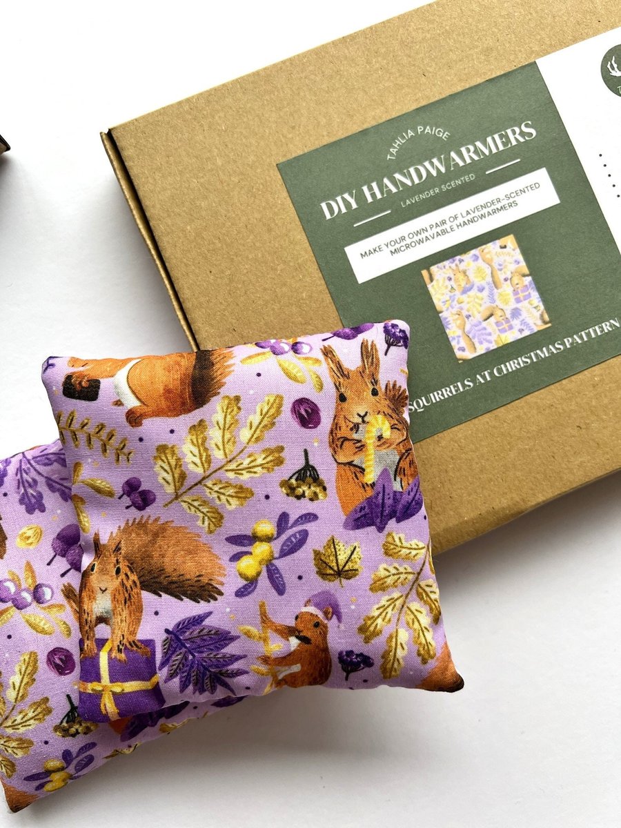 DIY Handwarmer Kit Make your own handwarmers, lavender scented, reusable