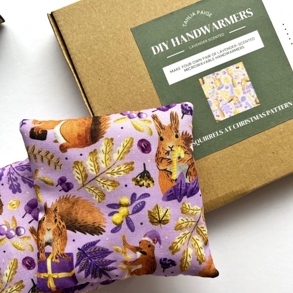 DIY Handwarmer Kit Make your own handwarmers, lavender scented, reusable