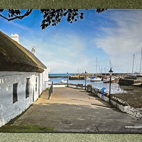 Tea Towel Groomsport Co Down. - Now available for delivery