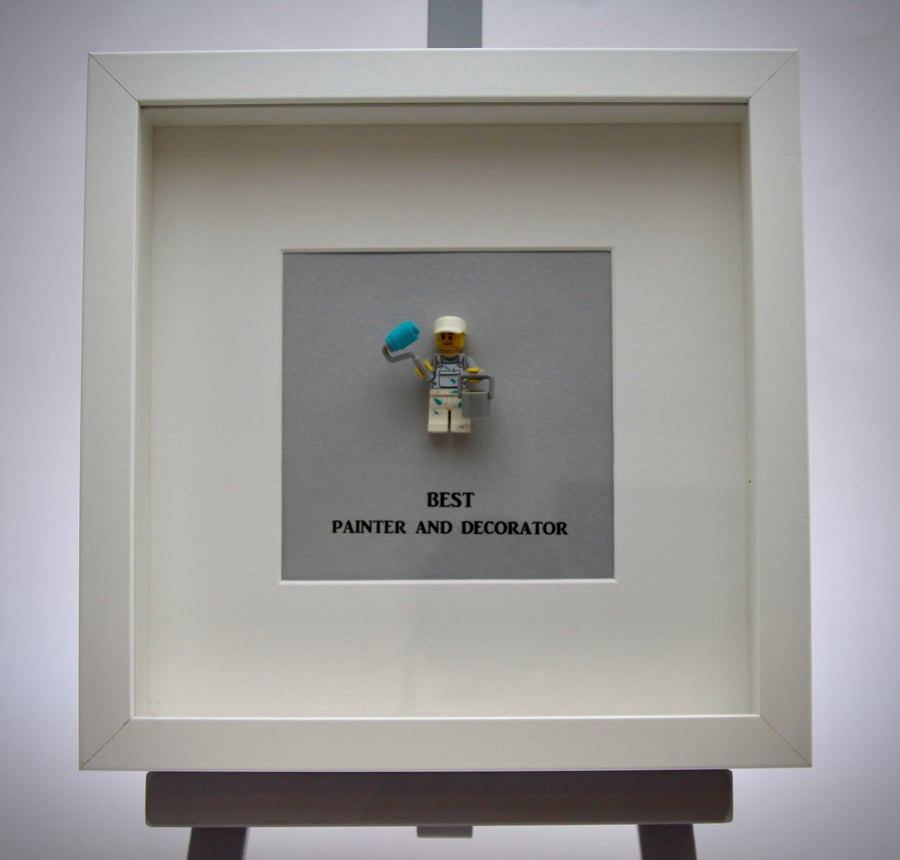 Best Painter and Decorator mini Figure frame