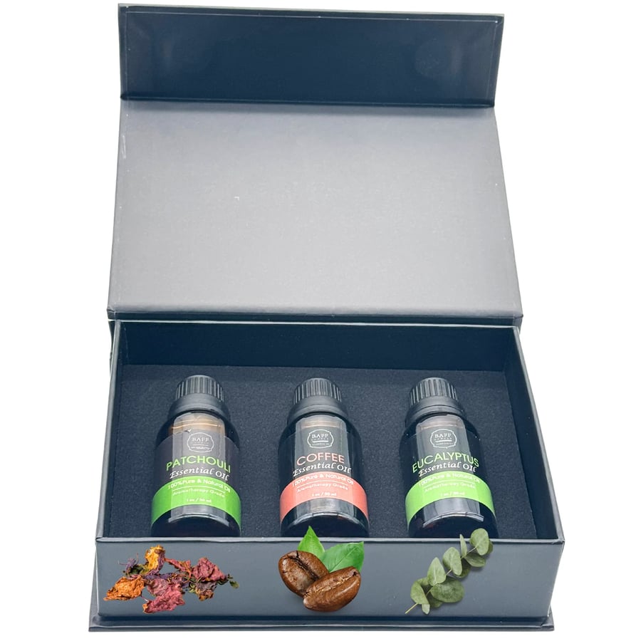  Patchouli Essential Oil ,Coffee Essential Oil ,Eucalyptus Essential Oil