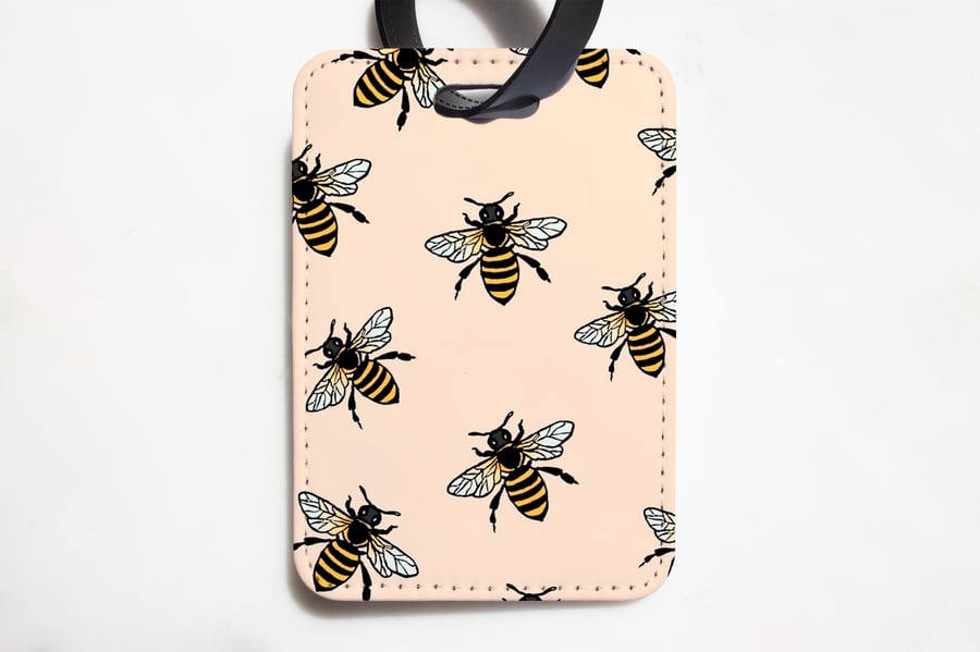 Honey Bee - Luggage Tag