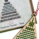 Stitch Your Own Festive Decoration - Festive Forest