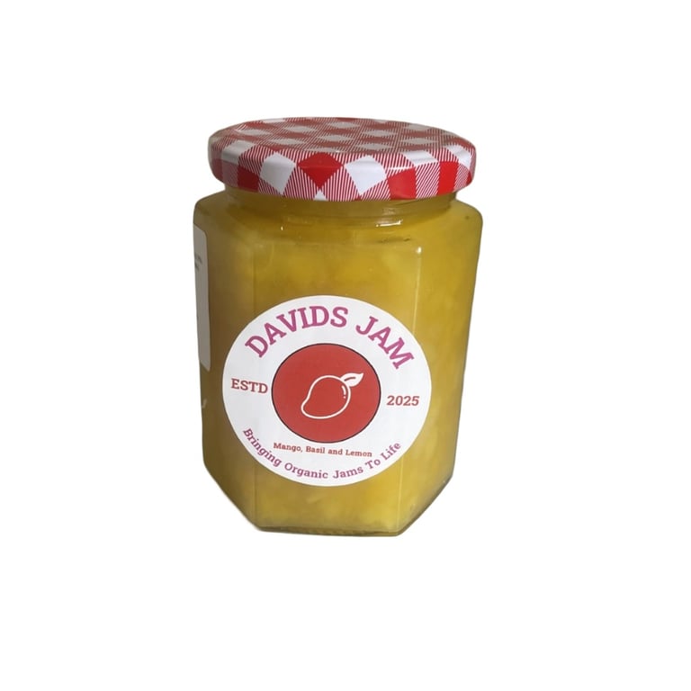 Mango Basil and Lemon Jam 