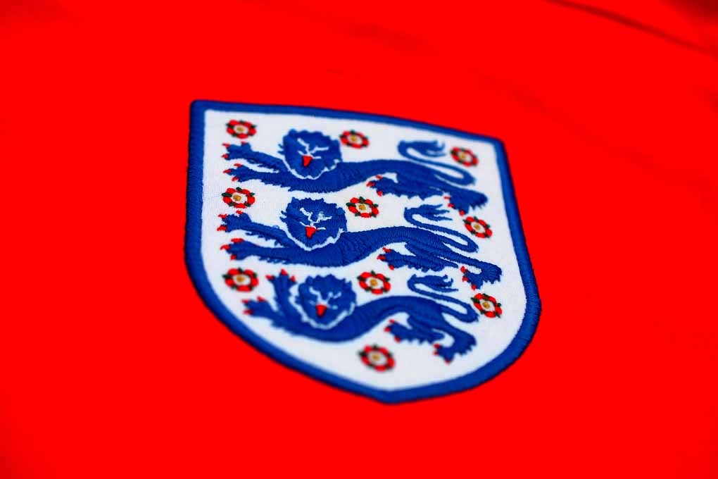 England Three Lions Shirt Badge Photograph Print