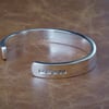 Men's 51 Grams Heavy Solid Sterling 925 Silver, Torque, Bangle, Bracelet, 