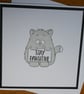 Cat Card - Stay Pawsitive - Image 6