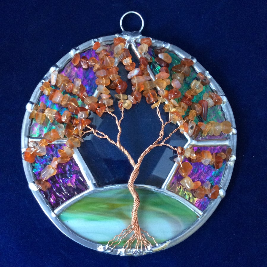 Special edition Carnelian tree of life  (0513)