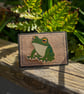 Frog Wooden Pin Badge – Hand-Painted Pond Life Brooch - Image 1