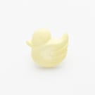 10 yellow baby duck buttons 14mm
