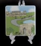 Harewood House Cyclist Coaster - Inspired by Tour de France coming to Yorkshire