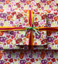 Colourful Tulip Gift Wrap with Matching Tag – Spring Floral Wrapping Paper  - Image 2