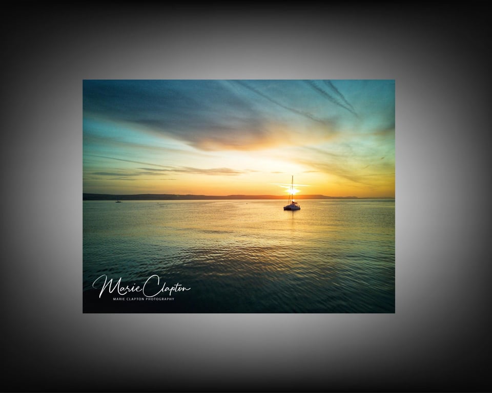 12x8 Inch Photo Print of Weymouth Dorset
