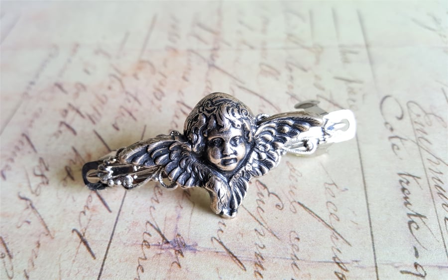 Victorian Style Angel Hair Clip
