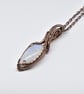 Moonstone and Copper Gothic Style Pendant - Image 10