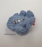 Hand crochet brooch Coral reef jewelry Textile jewelry Crochet art  Unique gift - Image 4