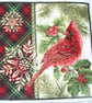 Birds patchwork cushion - Image 3