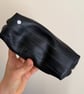Unlined Inner Tube Bag - Pink Zip and Writing - Wipe Clean Zip Storage Bag - Image 4