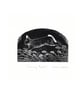 Running Rabbit wood engraved print by Valerie Greeley - Image 1