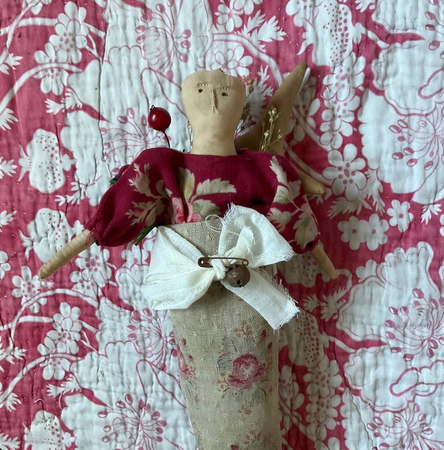 Primitive Stocking Decoration
