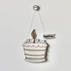 Happy Birthday Cake - Hanging Decoration
