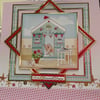 Relax, unwind and enjoy beach hut to someone special card