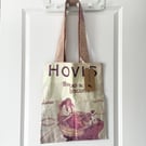 Handmade Vintage Hovis Tea Towel Tote Bag