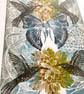 Original Linocut Hummingbird Print.  - Image 1
