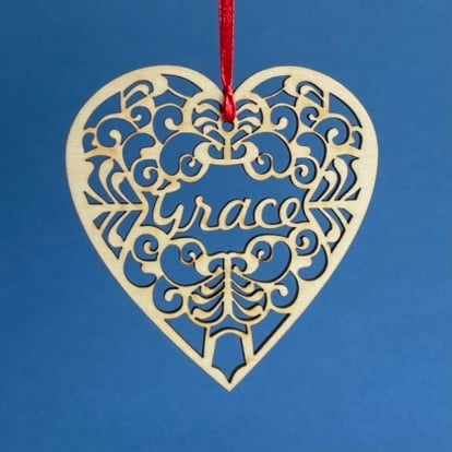 'Grace' heart (small)