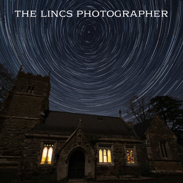 Star Trail Circles print