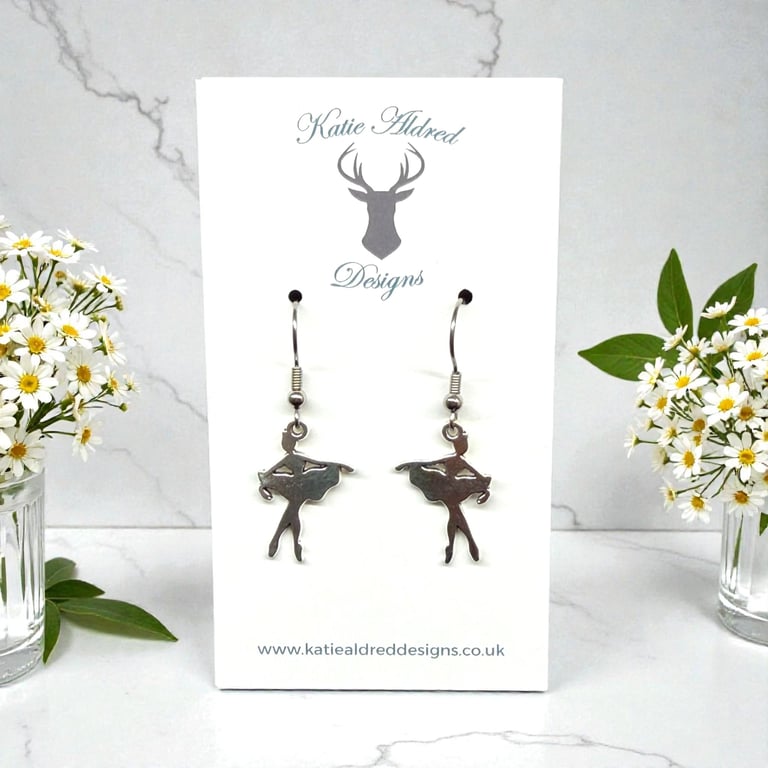 Charm Earrings - Ballerina 