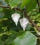 Silver Birch Earrings large - Image 1