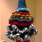 Crochet Scrunchie Christmas Tree 