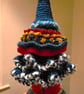 Crochet Scrunchie Christmas Tree 