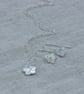 Silver Flower Pendant with Lace Pattern - Image 6