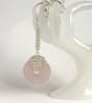Rose Quartz Donut Handbag Charm  - Image 5