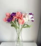 Realistic Crochet Iris Flower Summer Seconds Home Decor - Image 2