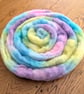 Hand Dyed Bluefaced Leicester Top 96g Spinning Fibre - Daydream - Image 5