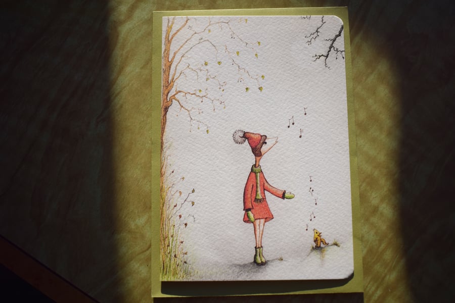 Snow Songs Yuletide Cards - Set of 6