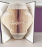 Vase with Love MMF Book Folding Pattern - EMAILED PDF PATTERN - Image 1