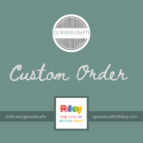 CUSTOM ORDER Special Order - Whitehurst 