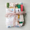 Be Mindful Slow Stitching Fabric and Buttons Bundle 