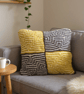 Illusion Cushion Knitting Kit - available in 2 colourways - Image 1
