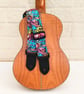 1.5 inch Wide Adjustable Ukulele Strap with zombies - Image 1