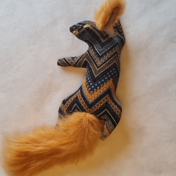  Faux squirrel wall mount - Slade the 1970s squirrel