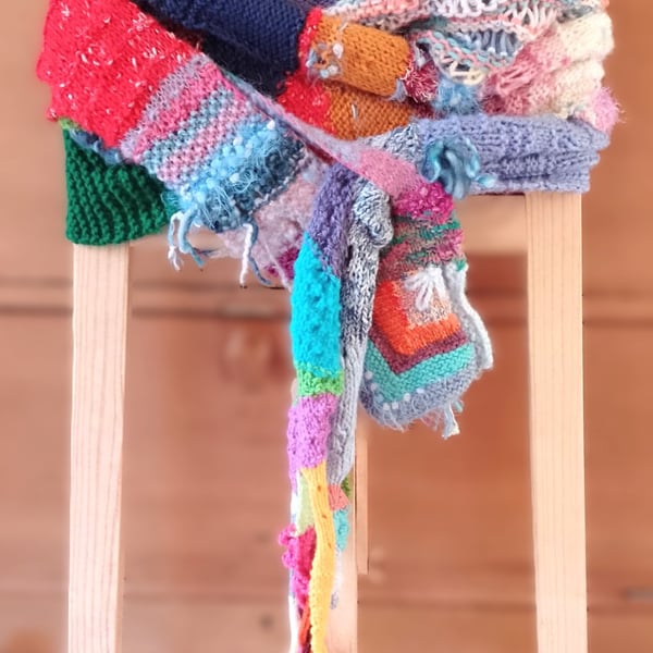 "Artschool" long scarf