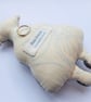 Phoebe - Hand Embroidered Textile Art Doll, Eco-friendly, 14cms, Free Postage - Image 5