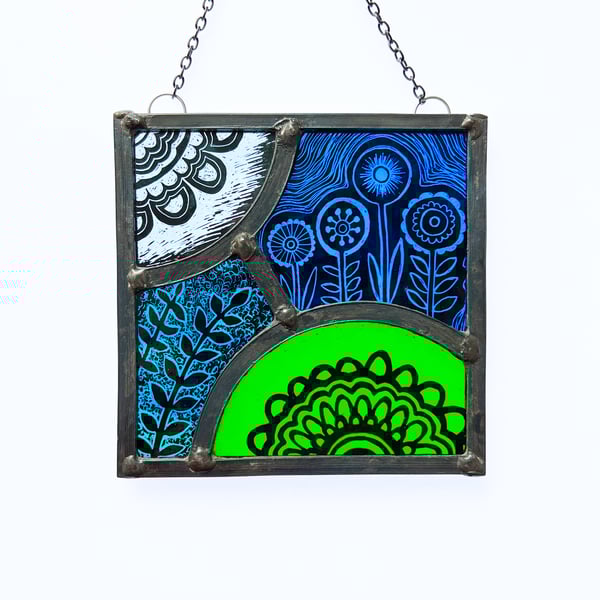 Mini Stained Glass Window Decoration 1